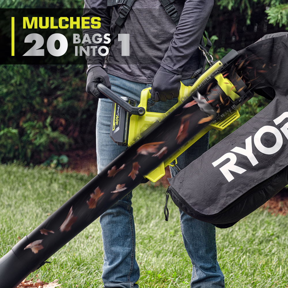 40V HP BRUSHLESS 600 CFM BLOWER/VACUUM