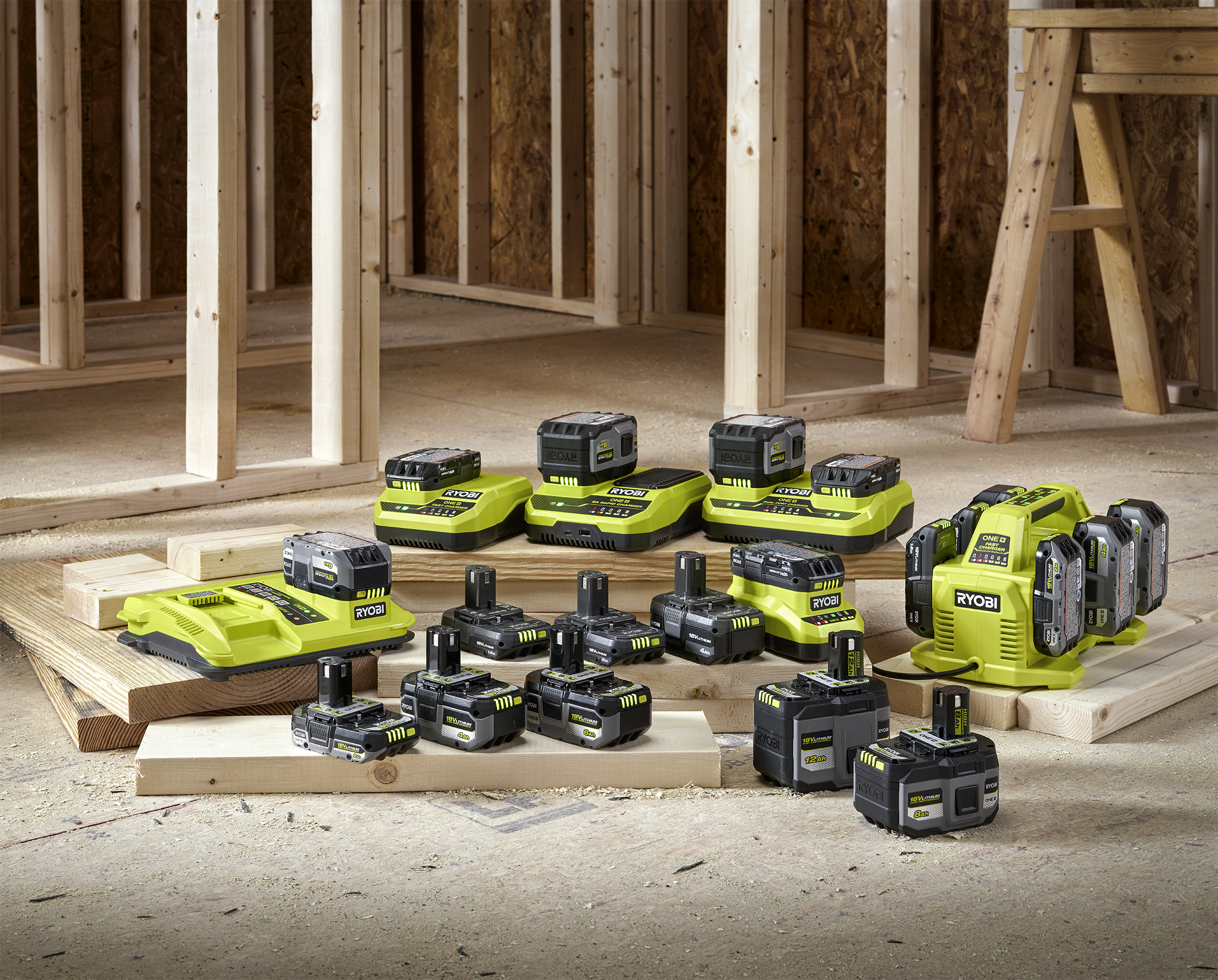 18V ONE+ 12Ah LITHIUM HIGH PERFORMANCE BATTERY (2-PACK)