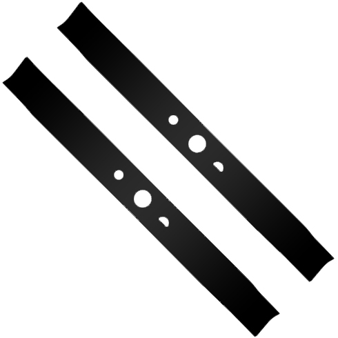 ELECTRIC ZERO TURN RIDING MOWER MULCHING BLADES