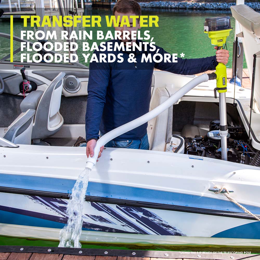 18V ONE+ 1/6 TELESCOPING POLE PUMP KIT