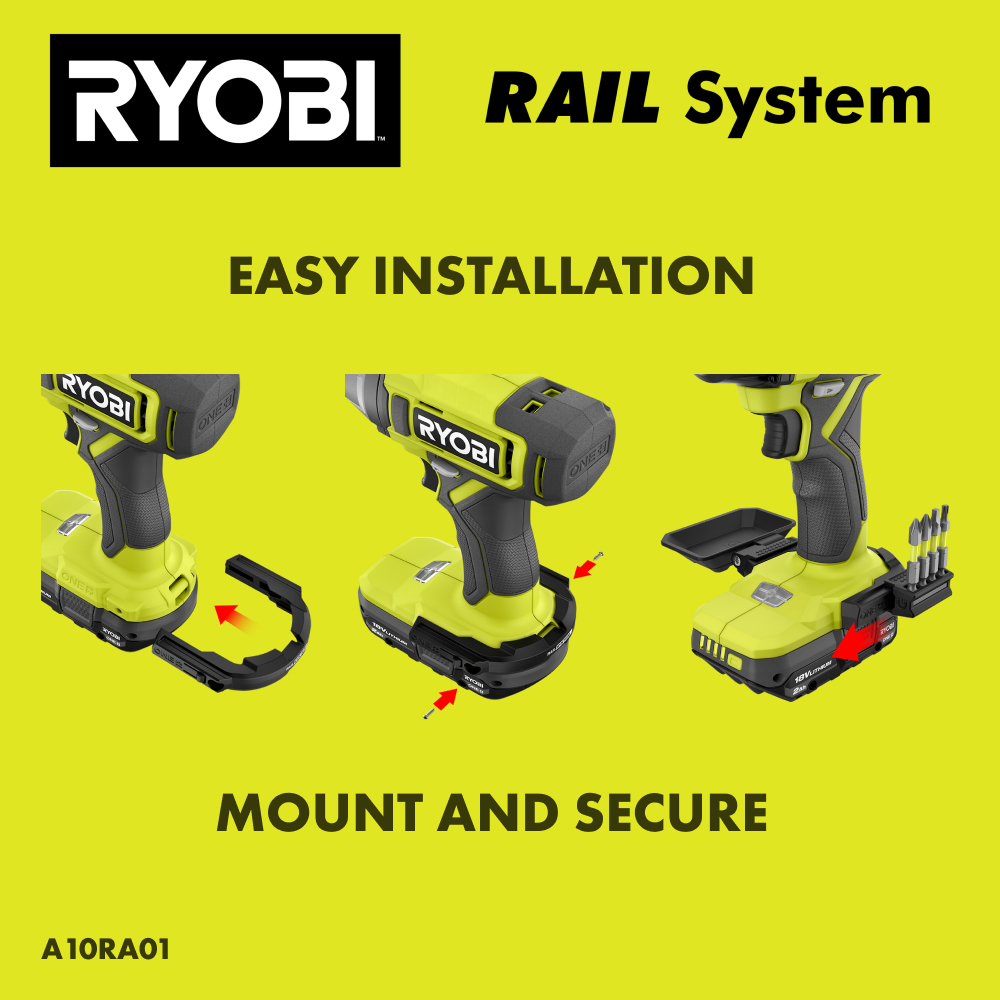 3PC. RAIL SYSTEM ON-BOARD ACCESSORY STORAGE SET