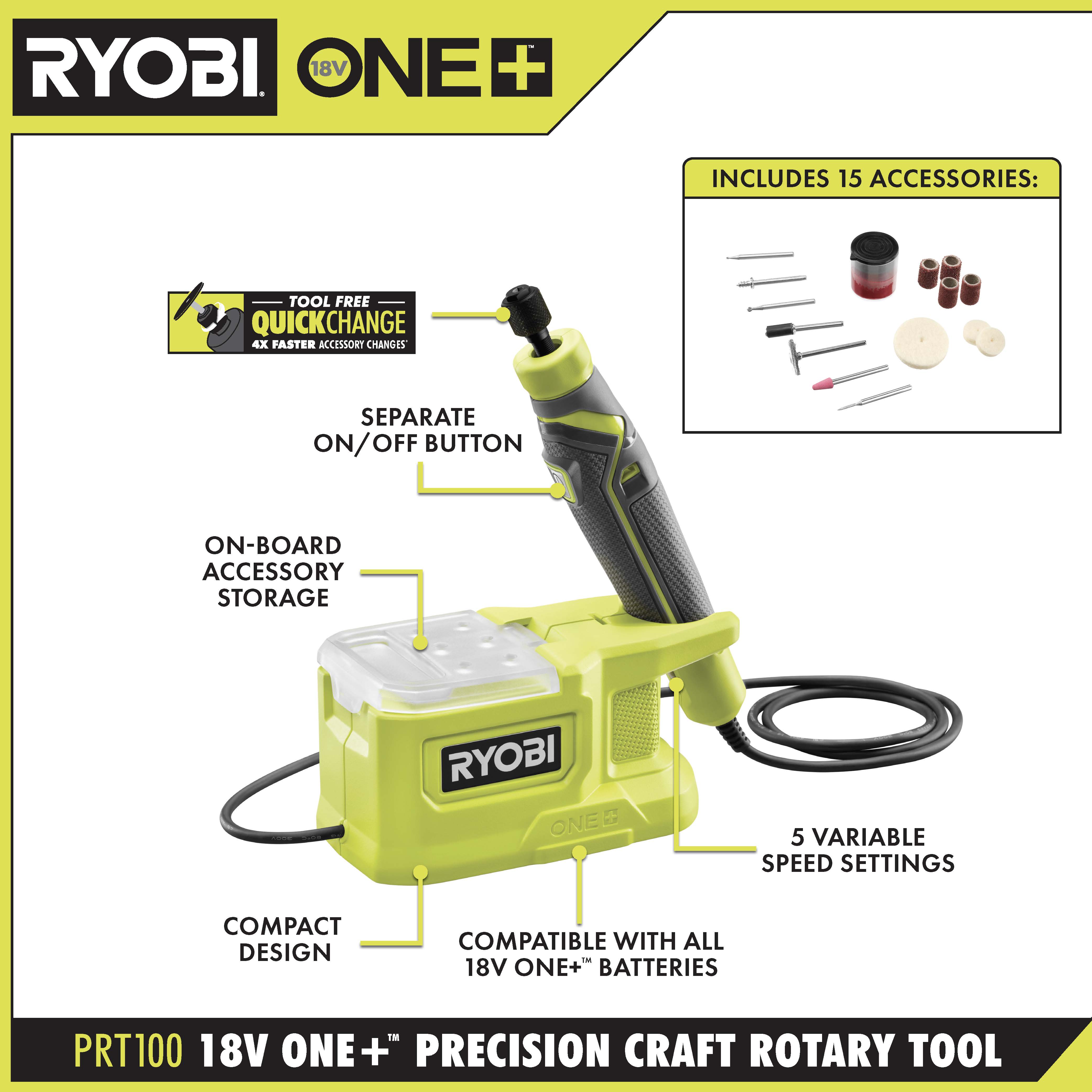 18V ONE+ PRECISION CRAFT ROTARY TOOL