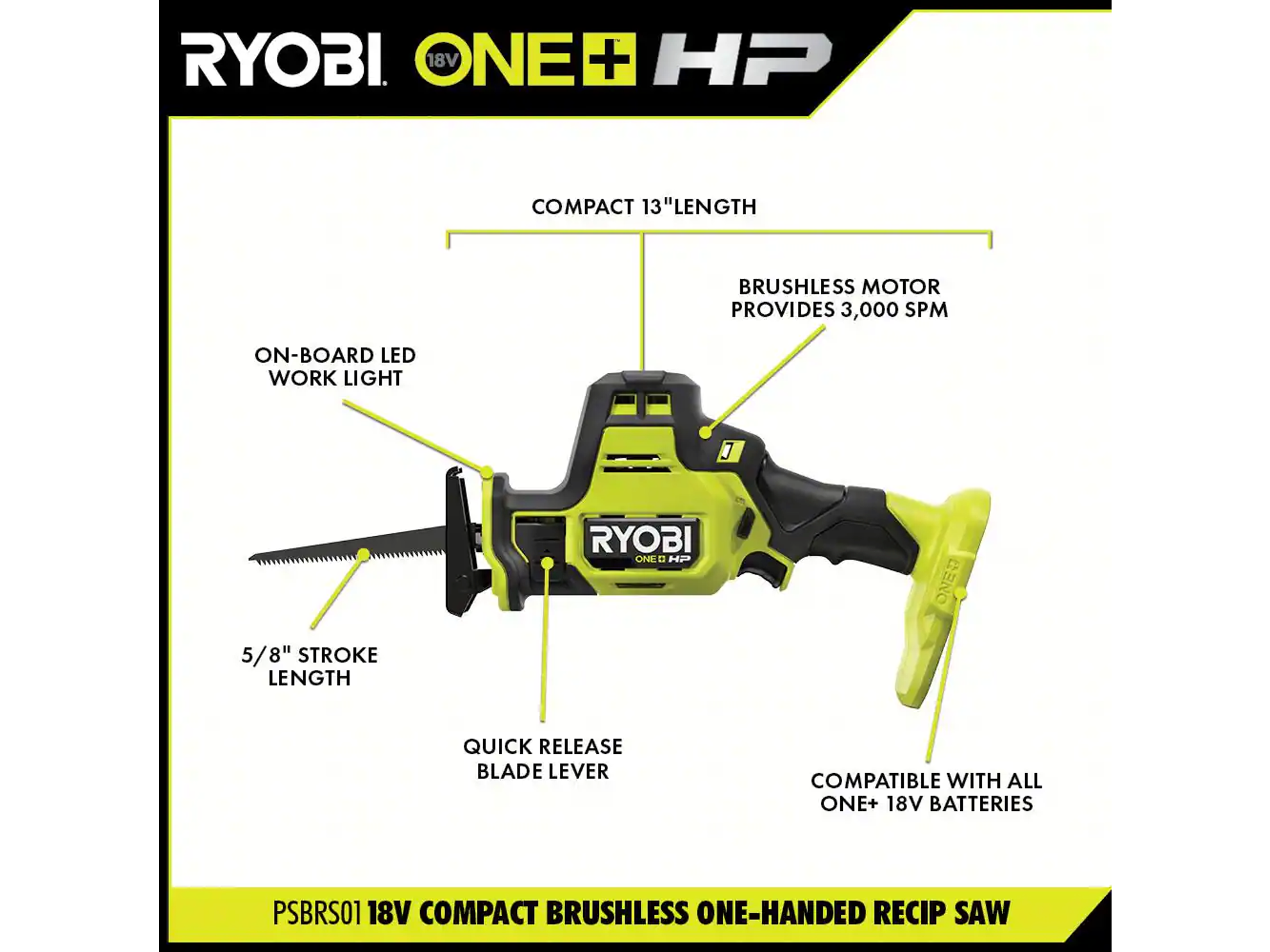 18V Compact Brushless 4-Tool Combo Kit