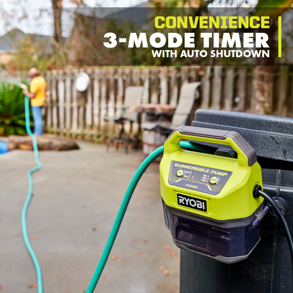 18V ONE+ 20 GPM SUBMERSIBLE WATER TRANSFER PUMP KIT