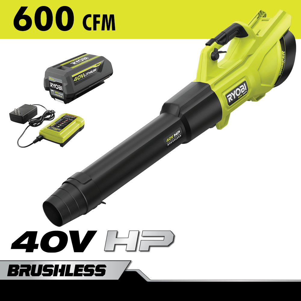 40V HP BRUSHLESS 600 CFM WHISPER SERIES BLOWER