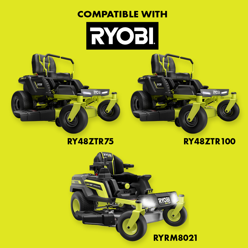 ELECTRIC ZERO TURN RIDING MOWER BAGGING BLADES