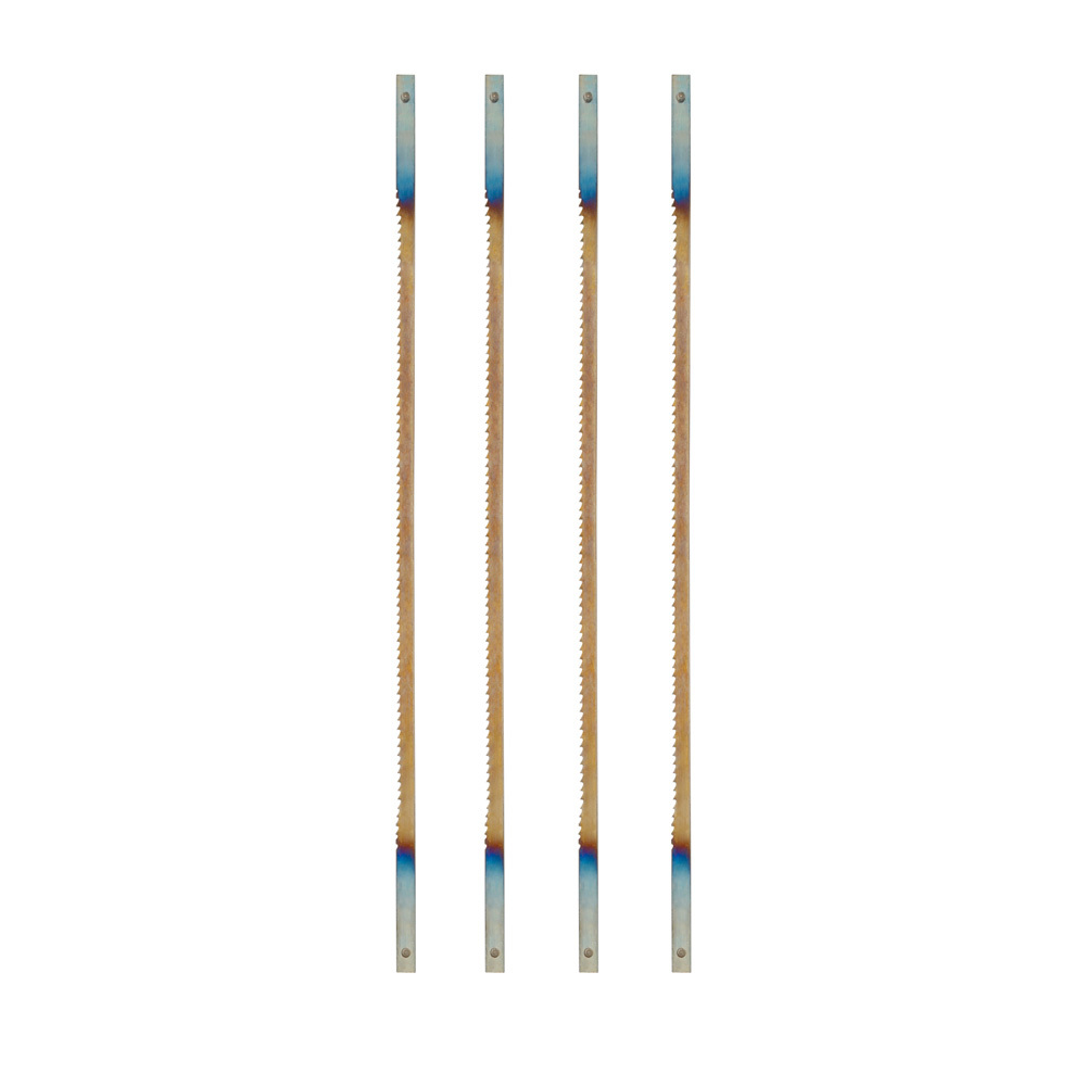 4 PC. 20 TPI Scroll Saw Pinned Blades