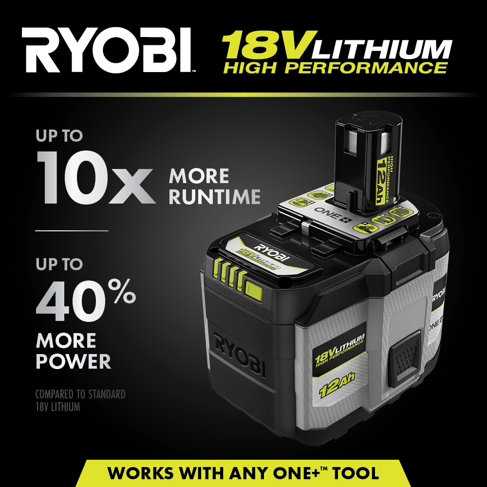 18V ONE+ 12Ah LITHIUM HIGH PERFORMANCE BATTERY (2-PACK)