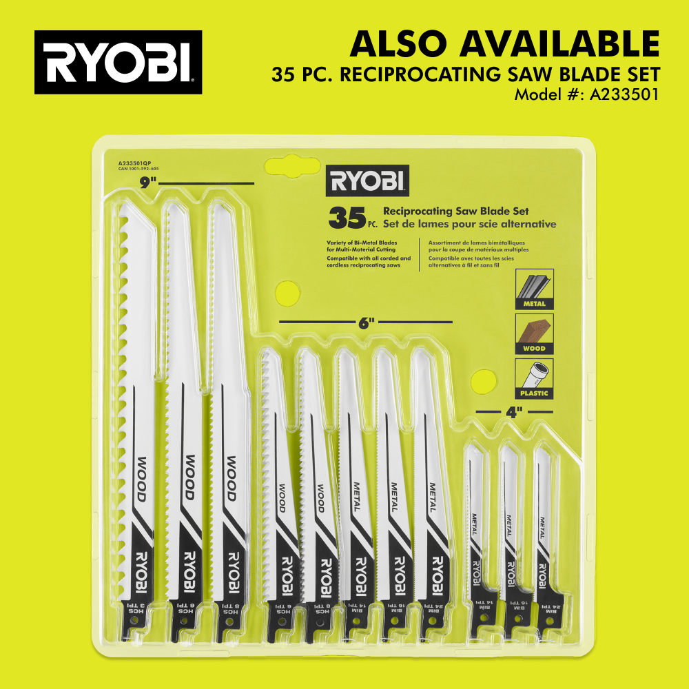 18V ONE+ HP COMPACT BRUSHLESS ONE-HANDED RECIPROCATING SAW KIT