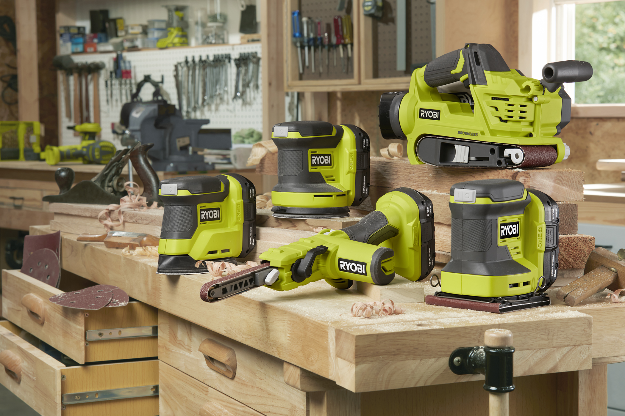 18V ONE+ 1/4 SHEET SANDER