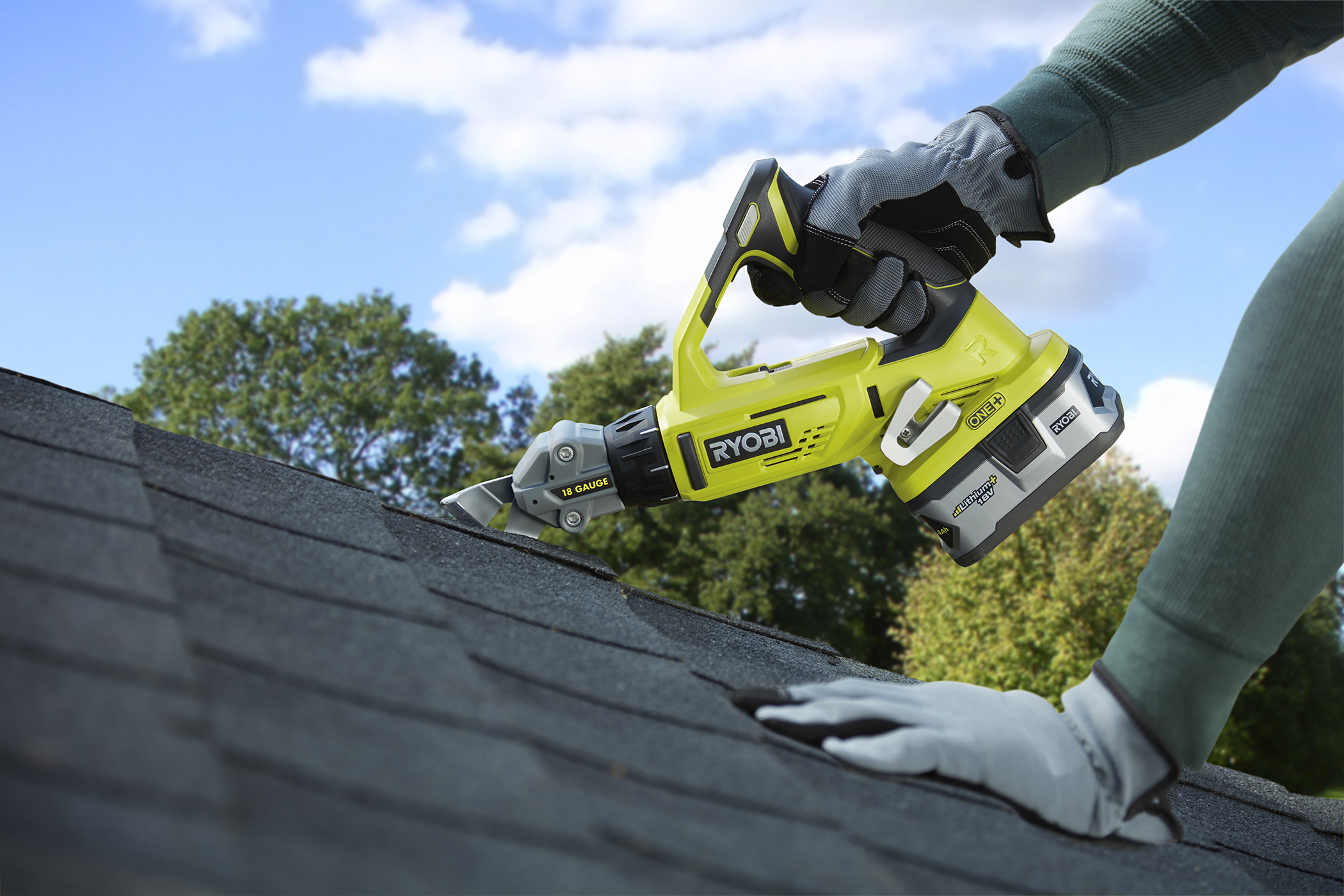 18V ONE+ 18-GAUGE OFFSET SHEAR