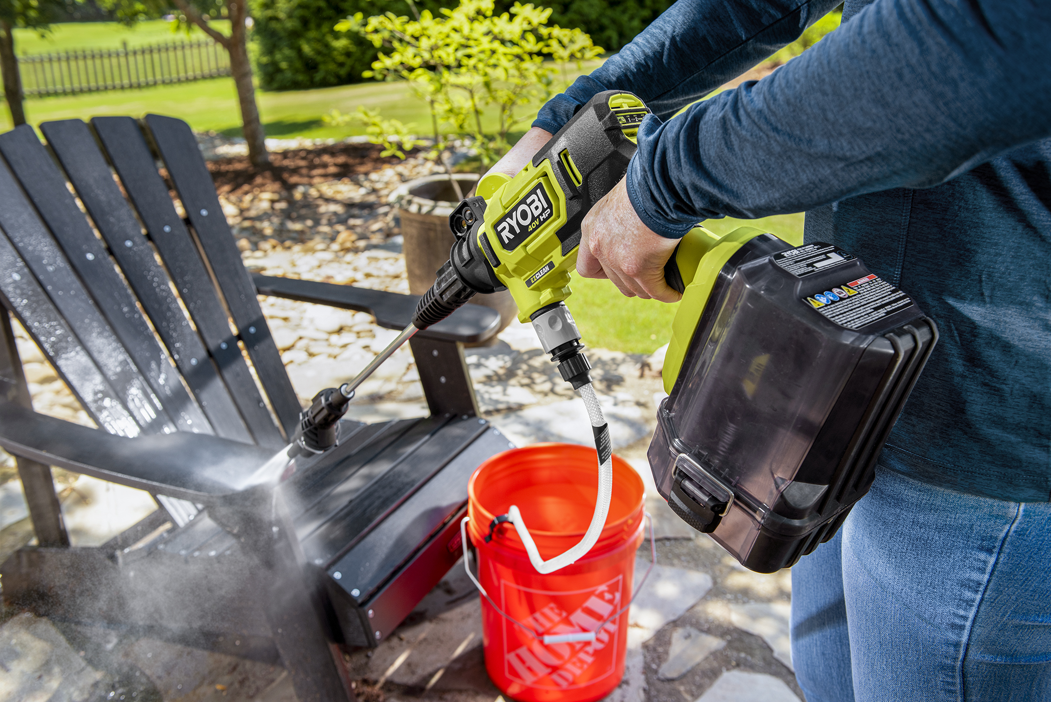 40V HP BRUSHLESS 600 PSI POWER CLEANER