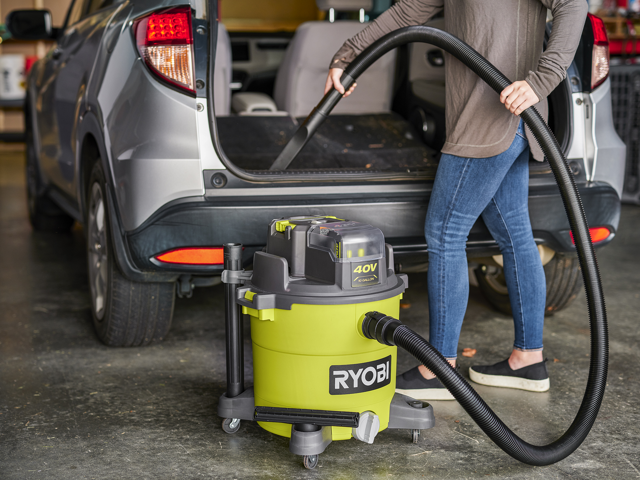 40V 10 GALLON WET/DRY VACUUM KIT