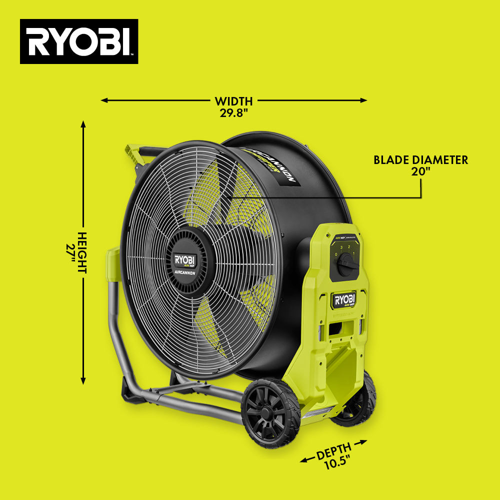 40V HP BRUSHLESS HYBRID WHISPER SERIES 20