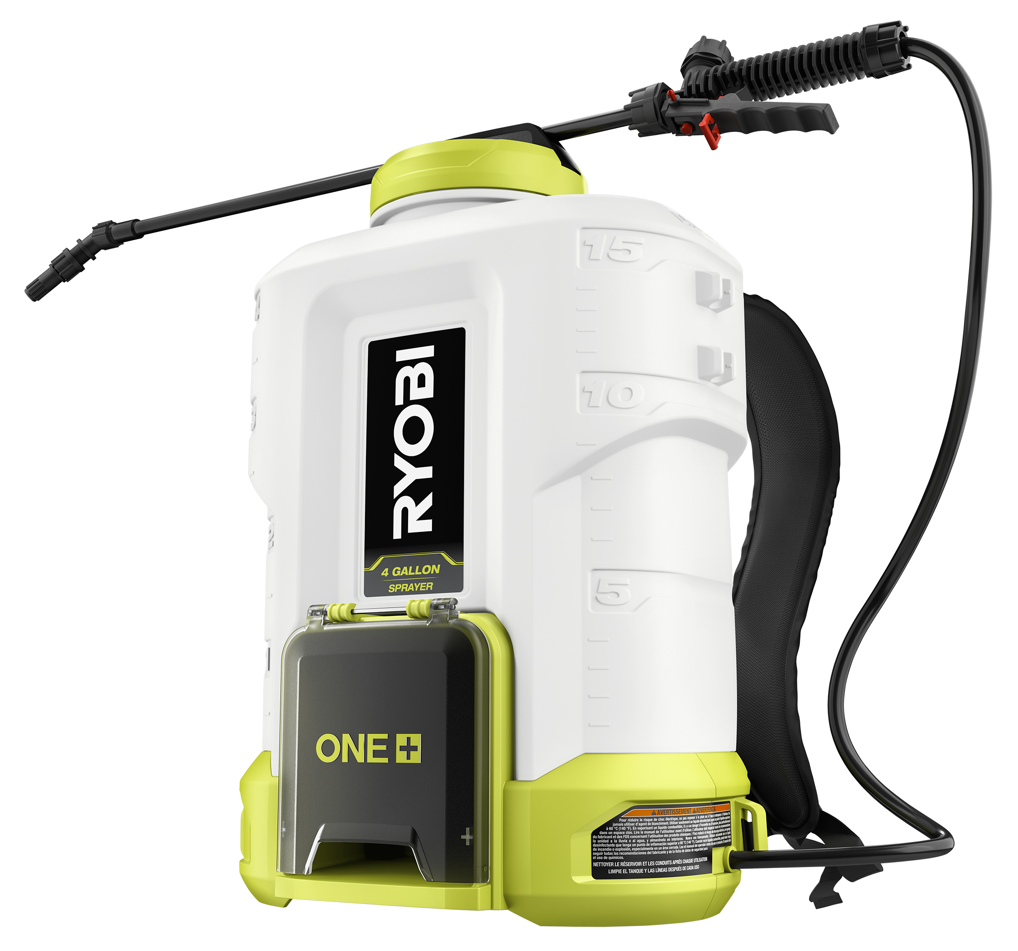 18V ONE+ 4 GALLON BACKPACK CHEMICAL SPRAYER Kit