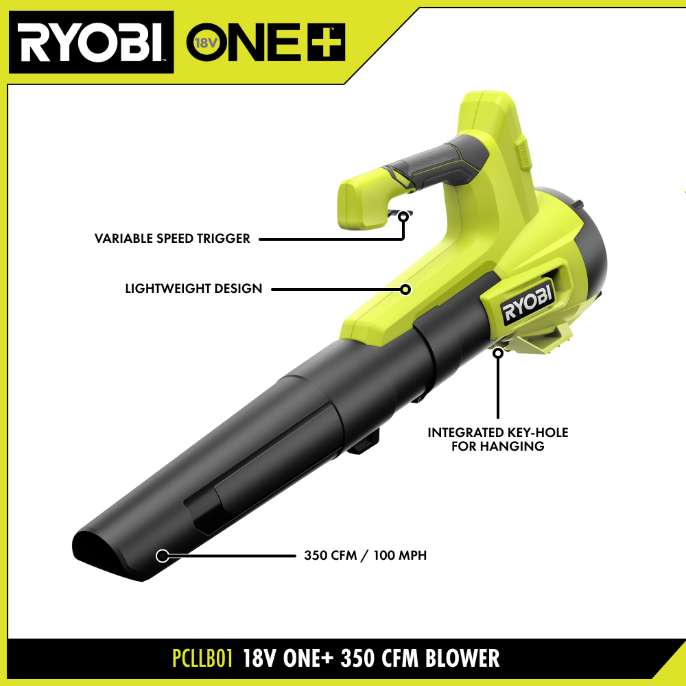 18V ONE+ 350 CFM BLOWER KIT