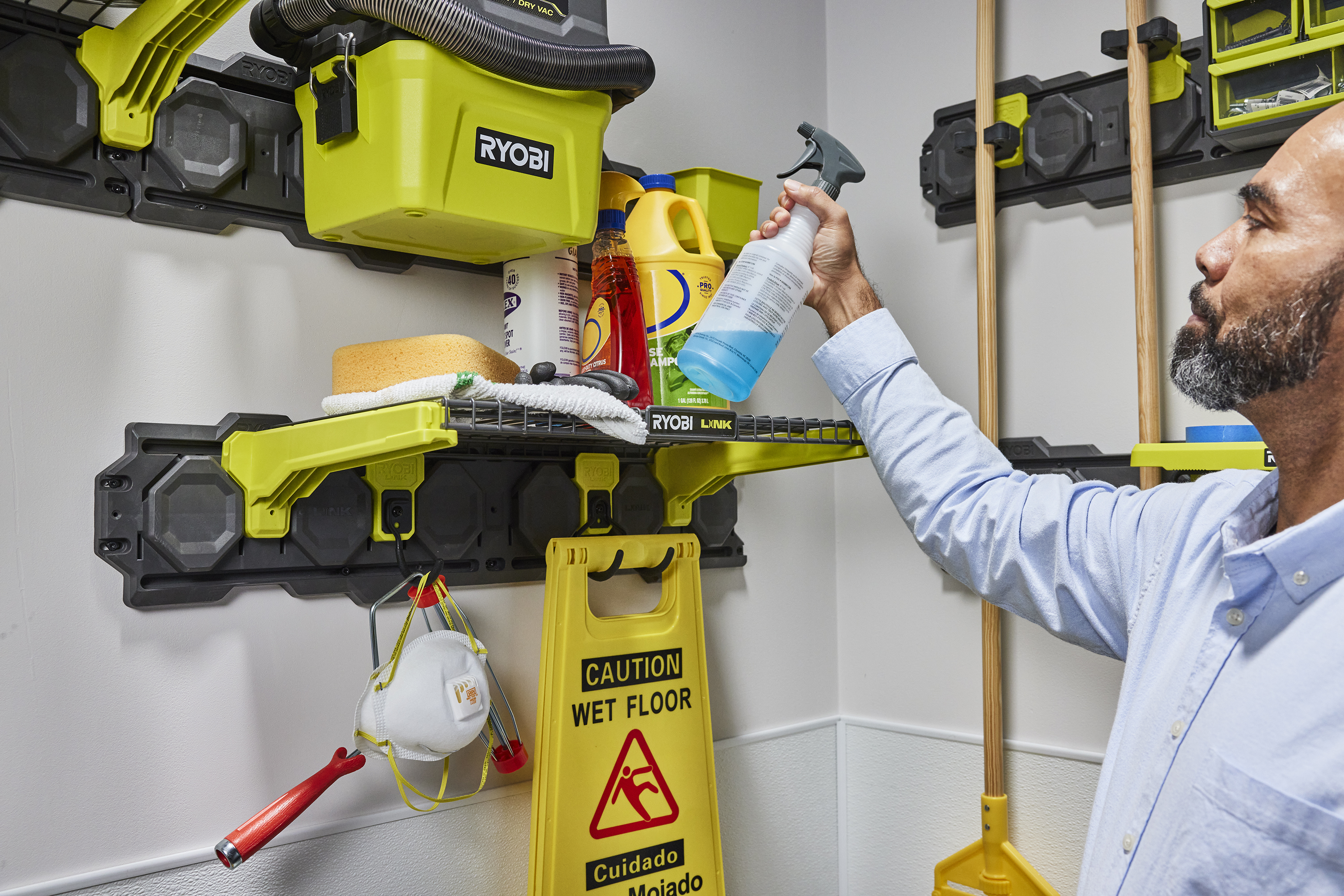 LINK 2-IN-1 SHELVING BRACKET