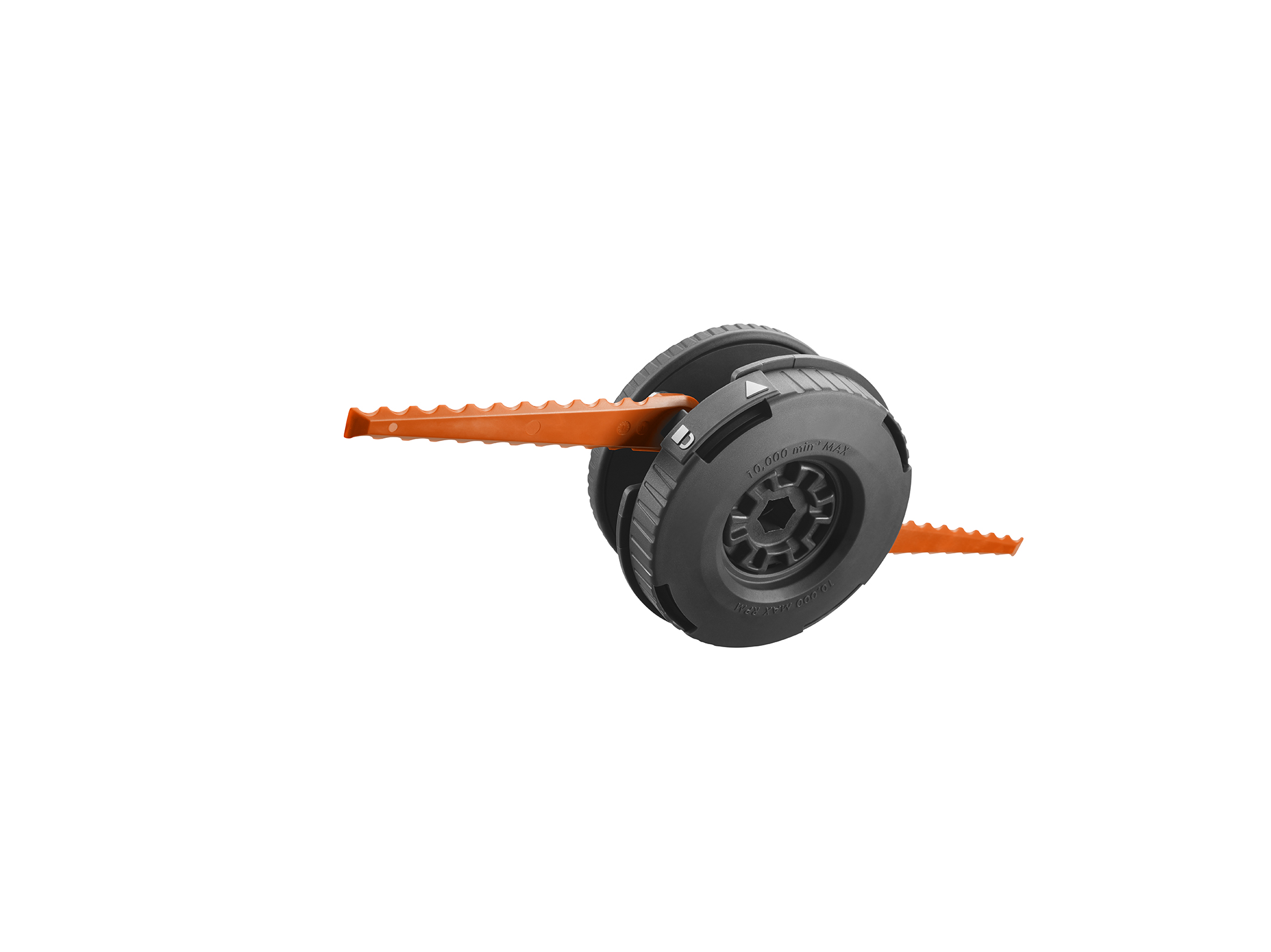 REEL EASY+ 2-in-1 Pivoting Fixed Line and Bladed Head For Bump Feed Trimmers