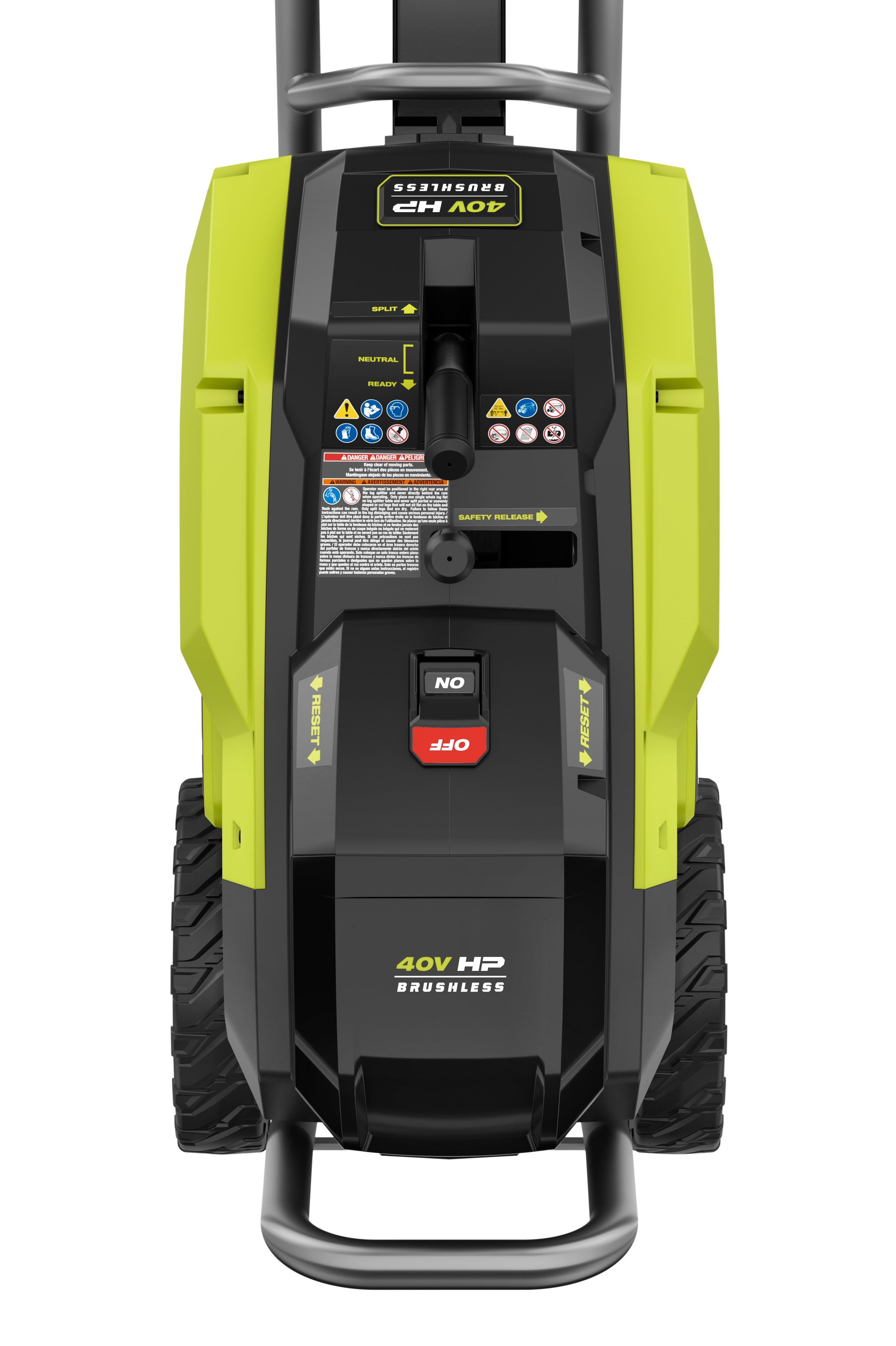 40V HP BRUSHLESS KINETIC LOG SPLITTER KIT