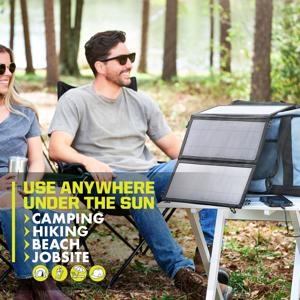 21-WATT FOLDABLE SOLAR PANEL