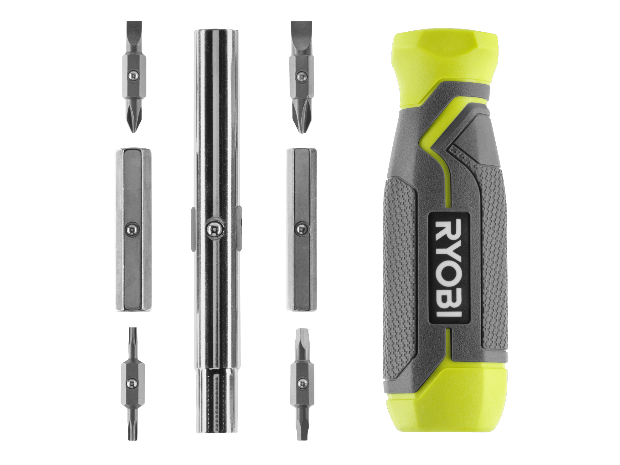 11-in-1 Multi-bit Screwdriver with Cushion Grip Handle