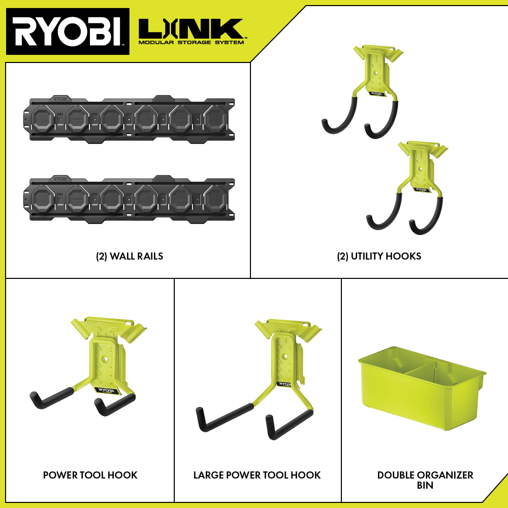 LINK 7 PC. WALL STORAGE KIT