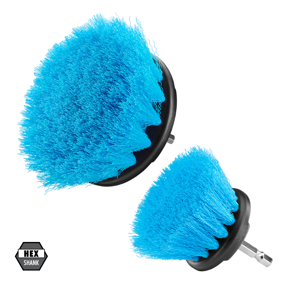 2 PC. SOFT BRISTLE BRUSH CLEANING KIT