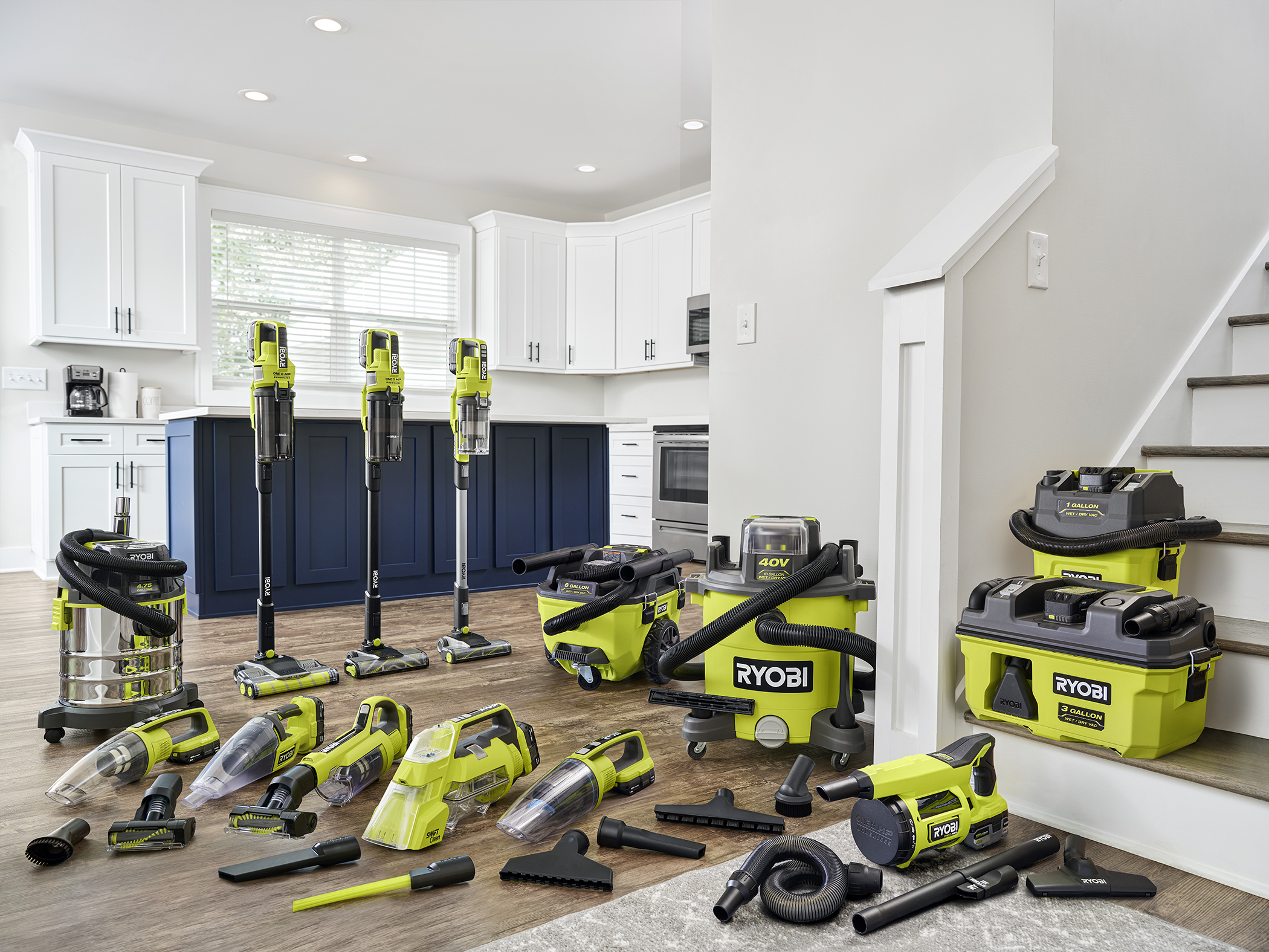 18V ONE+ LINK™ 3 GALLON WET/DRY VACUUM KIT