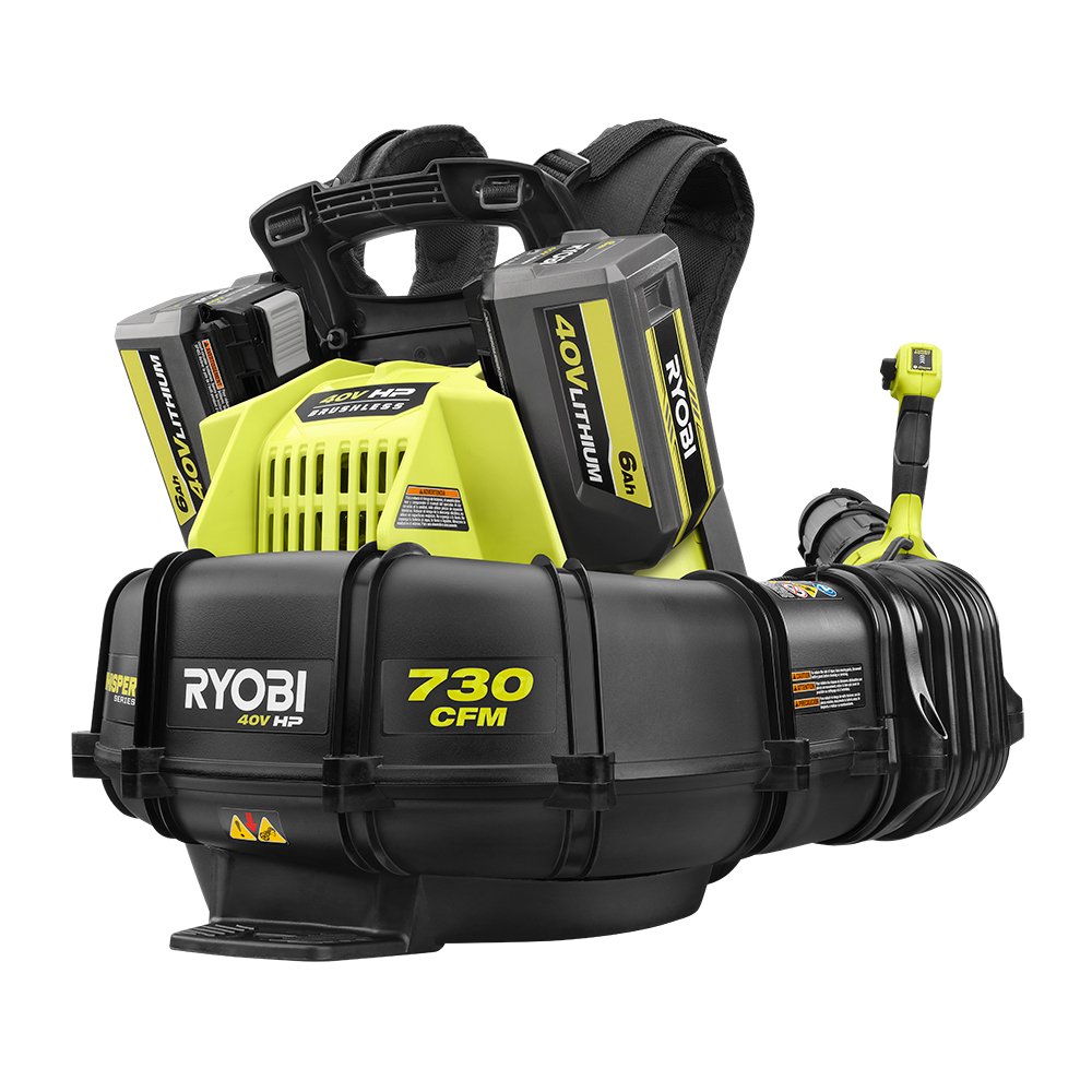 40V HP BRUSHLESS 730 CFM BACKPACK BLOWER KIT