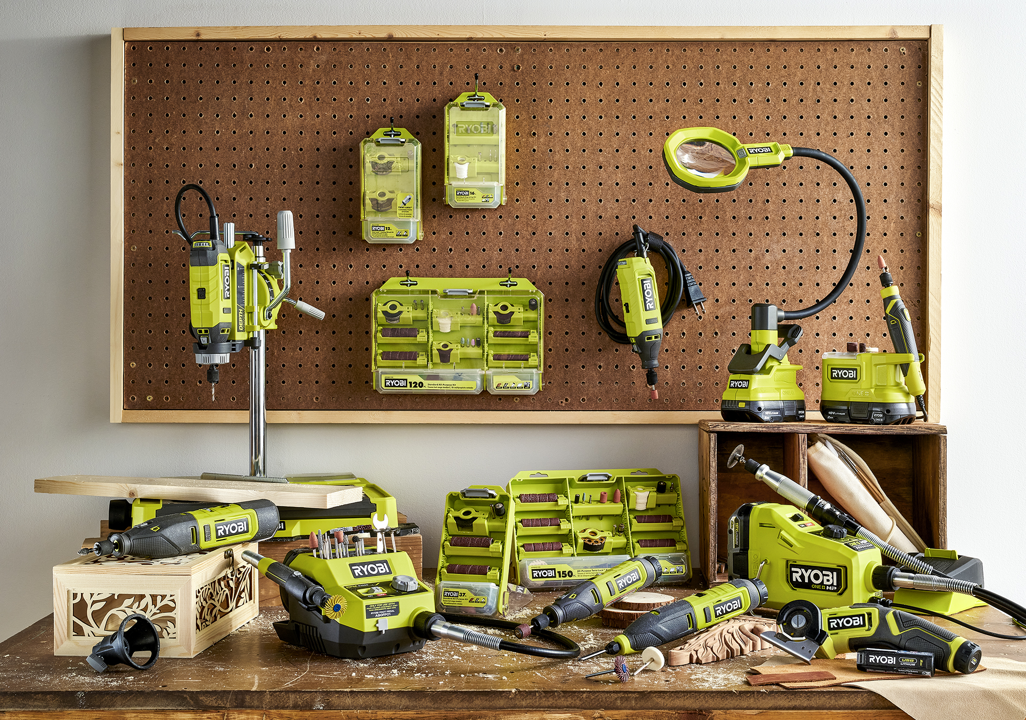 RYOBI 12PC. TWIST LOCK CUTTING WHEEL KIT