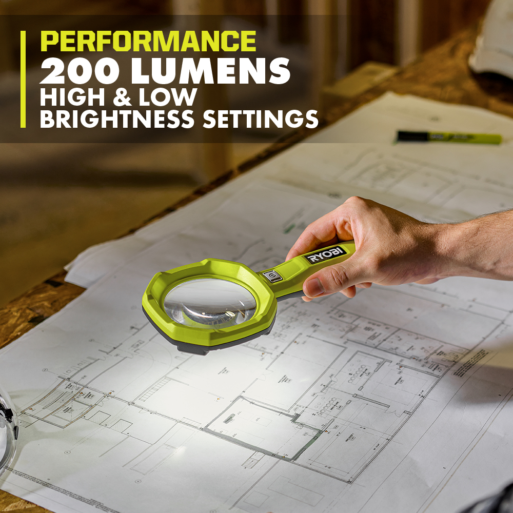 USB LITHIUM LED Magnifying Light