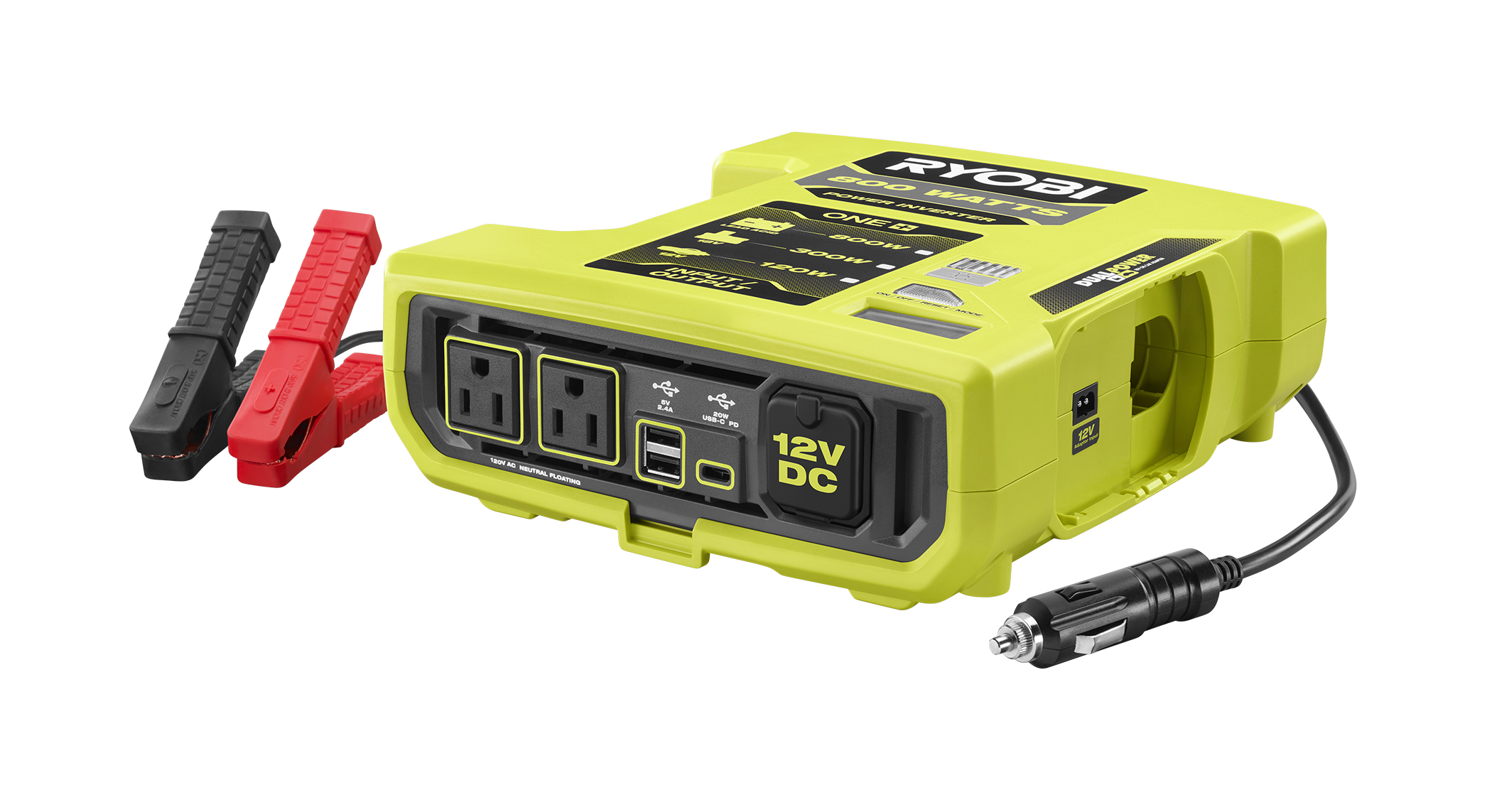 18V ONE+ 800-Watt Automotive Power Inverter