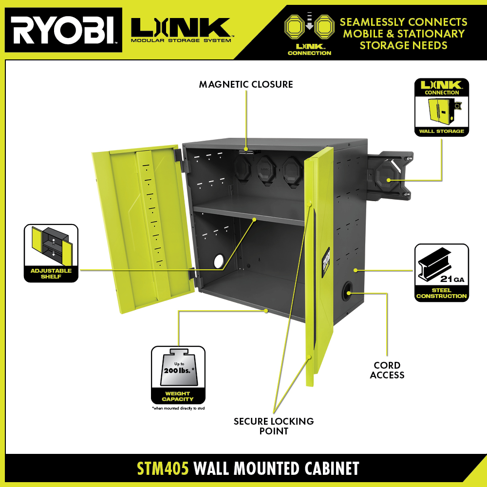 LINK WALL MOUNTED CABINET