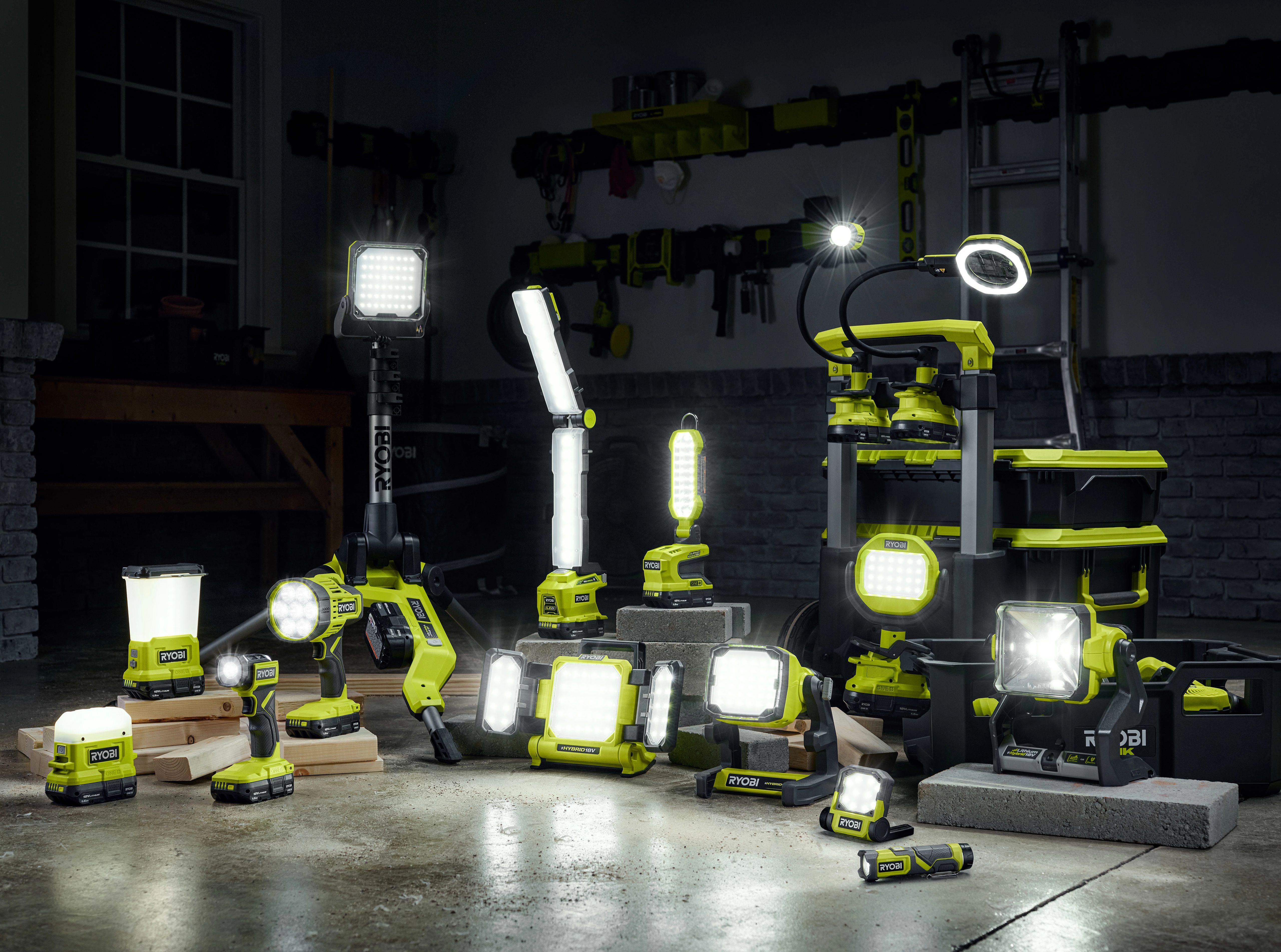 18V ONE+ 3-Tool Light Combo