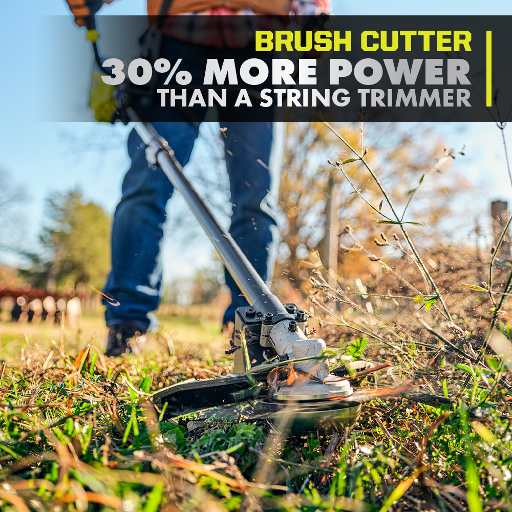 40V HP BRUSHLESS BRUSH CUTTER/STRING TRIMMER