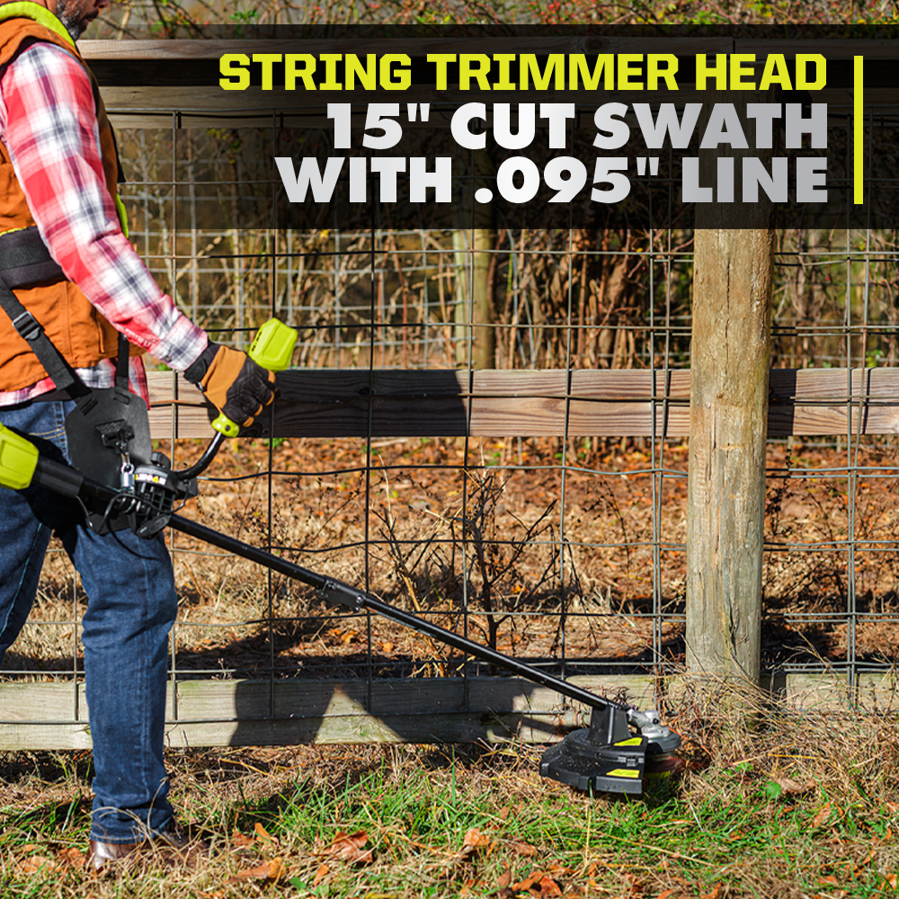 40V HP BRUSHLESS BRUSH CUTTER/STRING TRIMMER