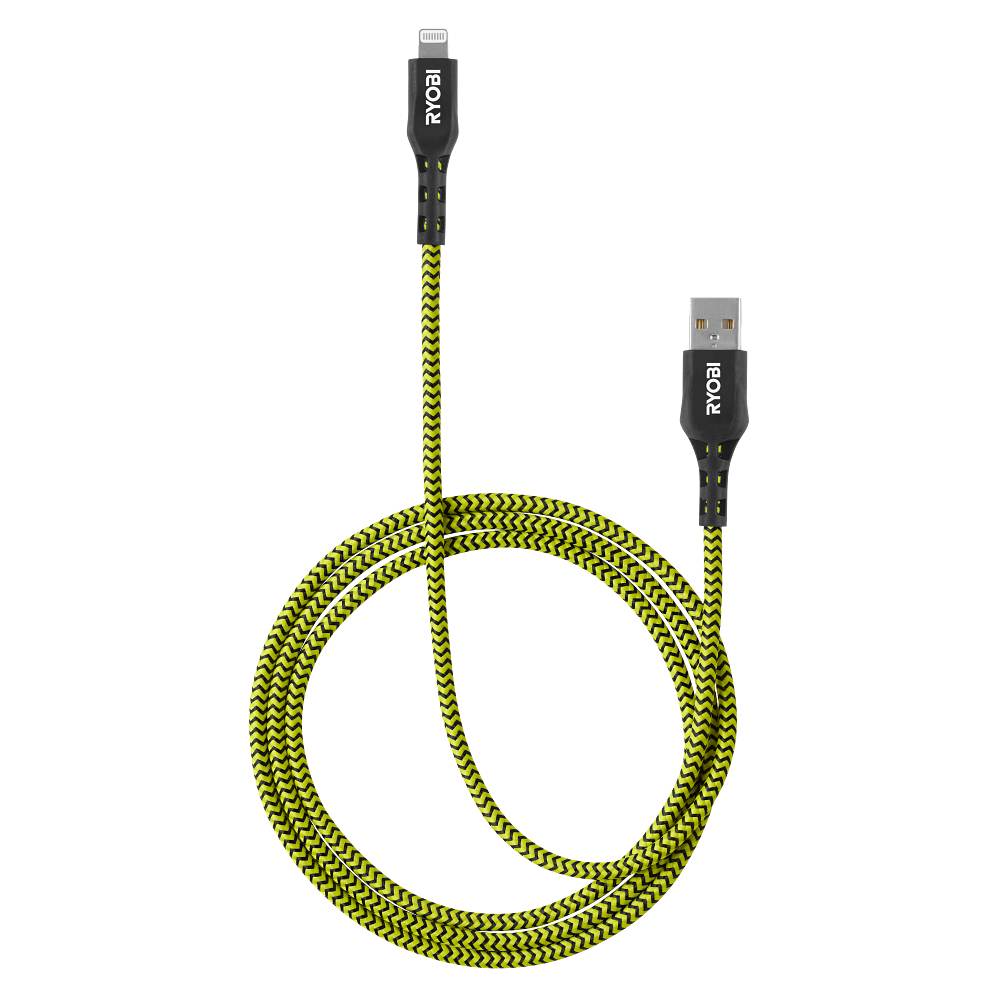 4' USB-A TO LIGHTNING CABLE