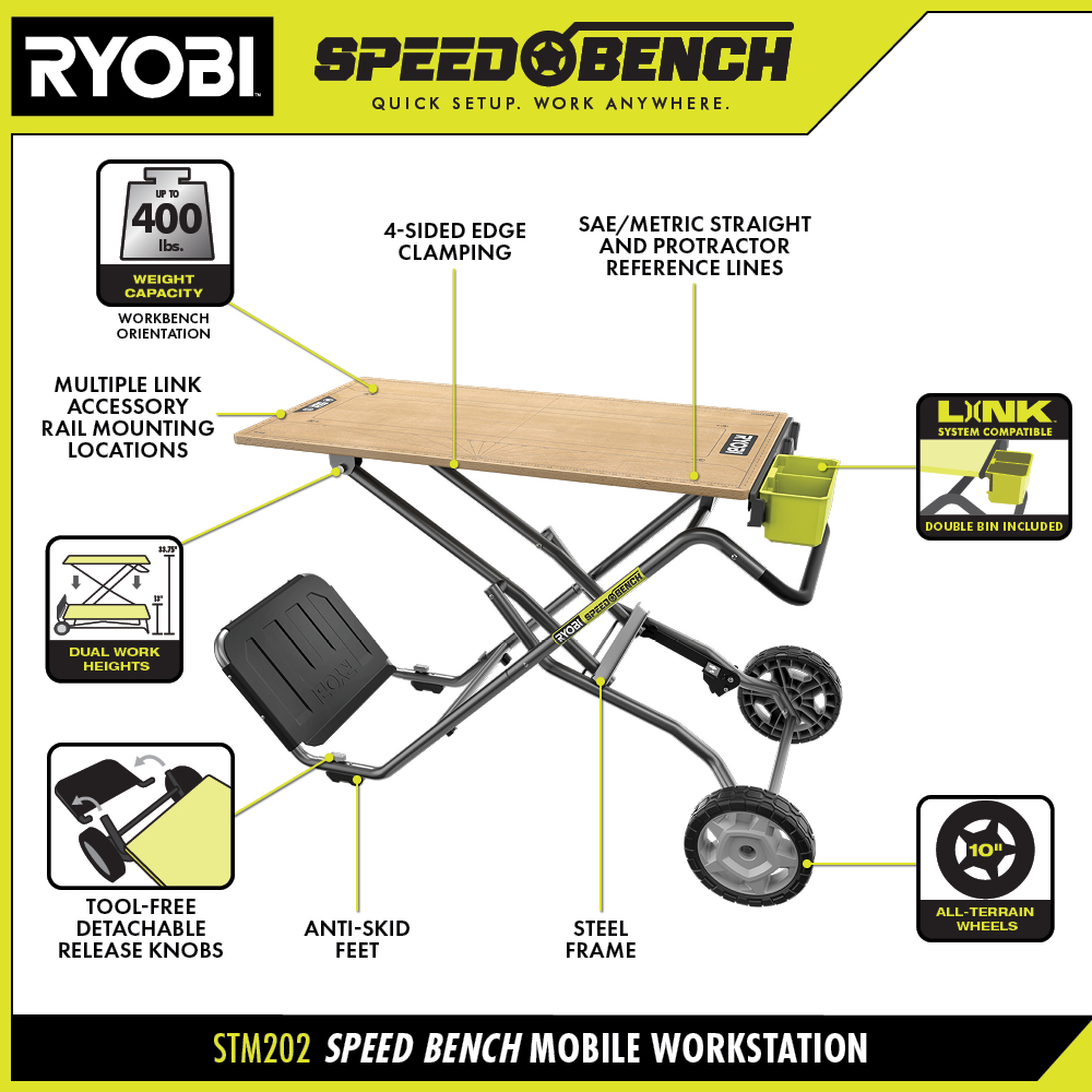 SPEED BENCH MOBILE WORKSTATION