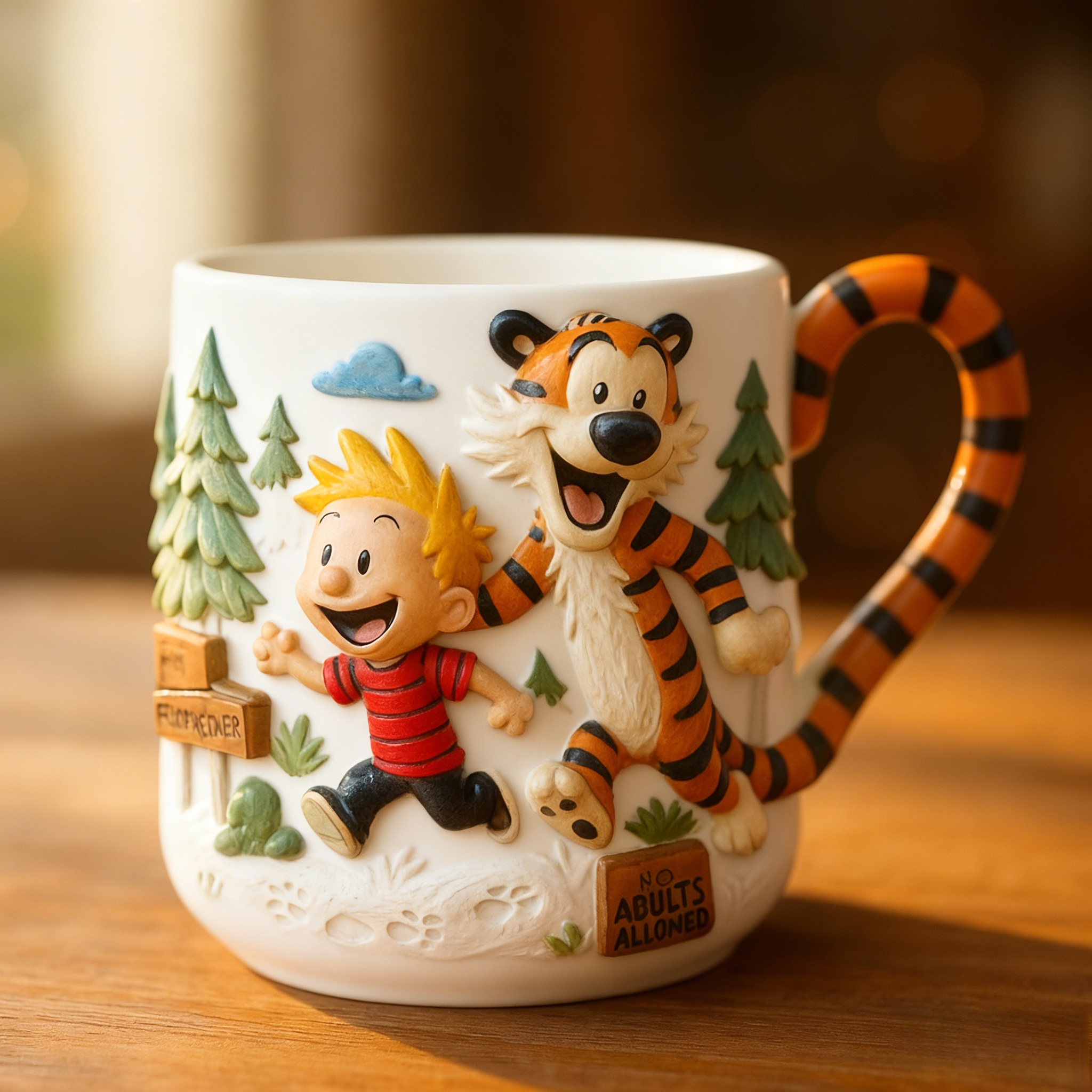 Adventure Buddies 3D Sculpted Mug