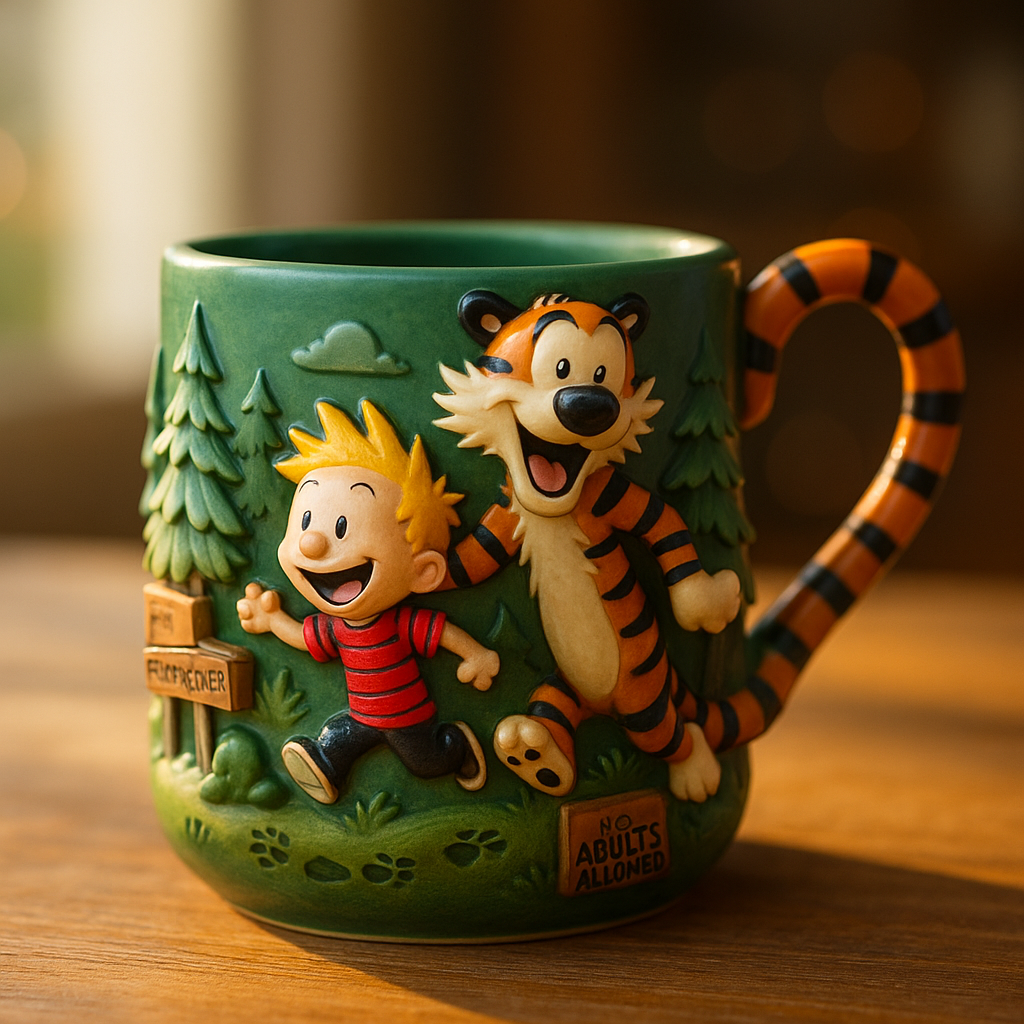 Adventure Buddies 3D Sculpted Mug