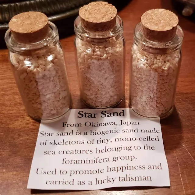 🌟RARE Okinawa Star Sand Jar | Make Wishes Come True