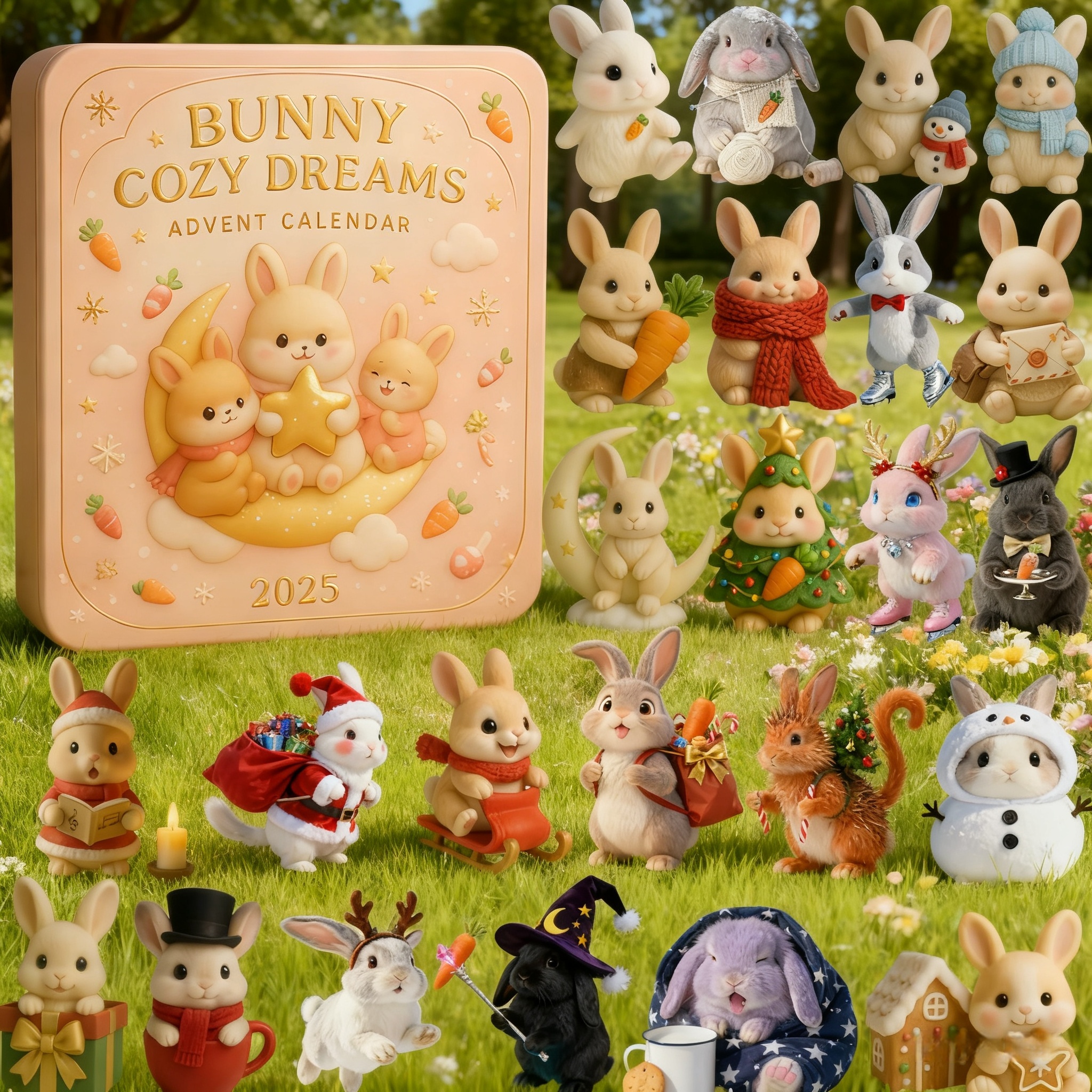 Bunny Cozy Dreams Advent Calendar 2025