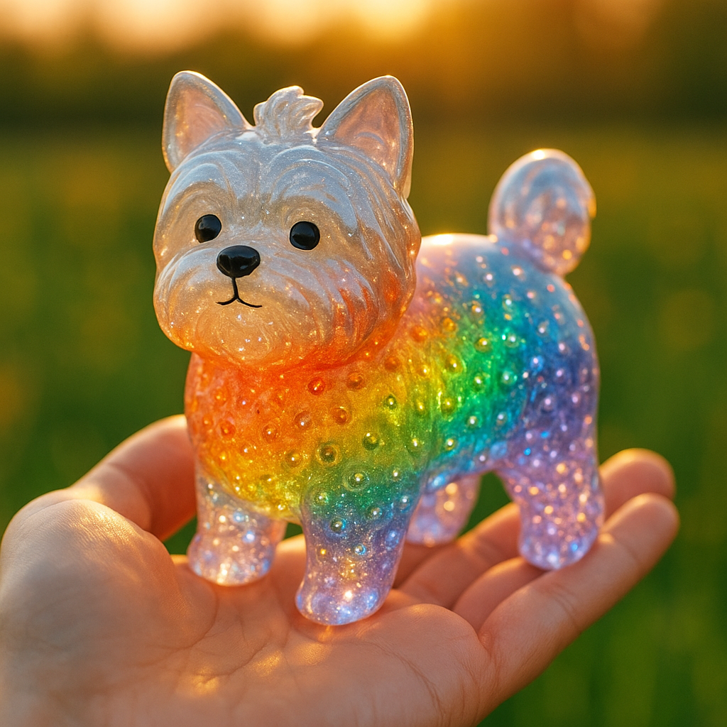 Rainbow PawPal Crystal Munchkin Decorations