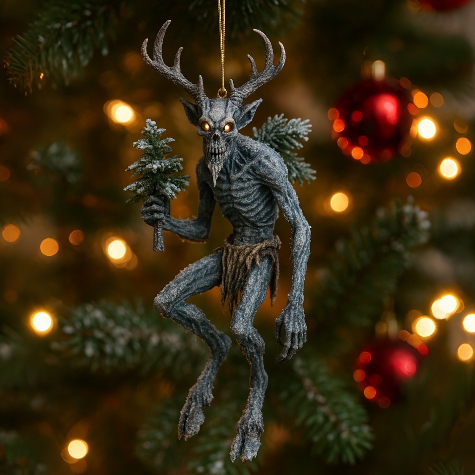 Wendigo Dark Christmas Ornament Collection