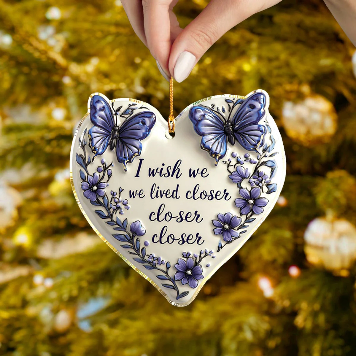 Jumper Cables Ornament