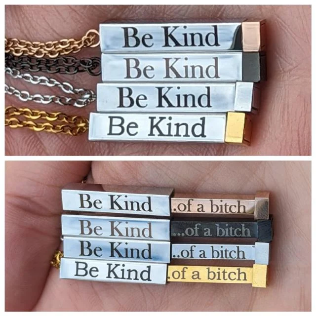 📿Be Kind Necklace | Funny Gifts