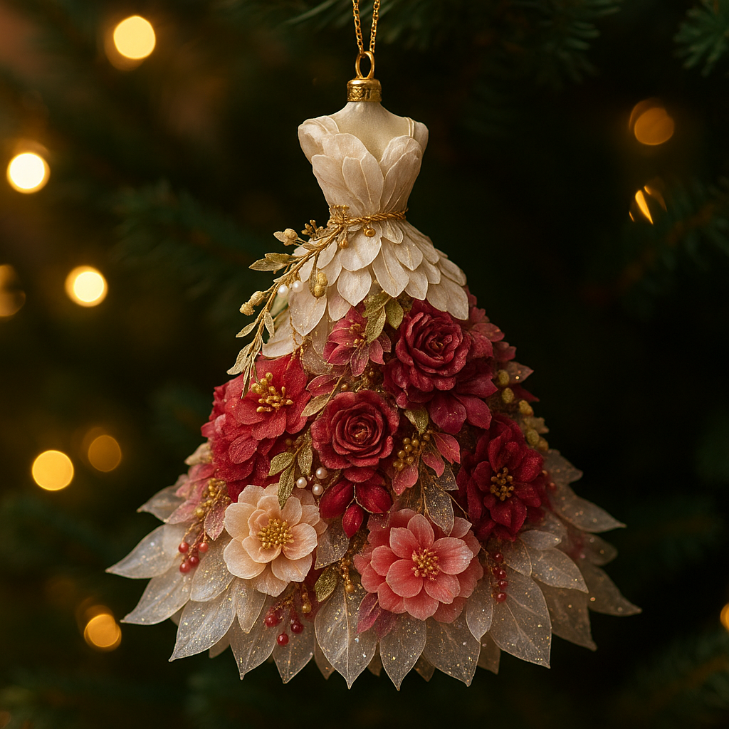Blossom Couture Christmas Dress