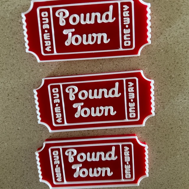 🎟️Pound Town Ticket | Gag Gift