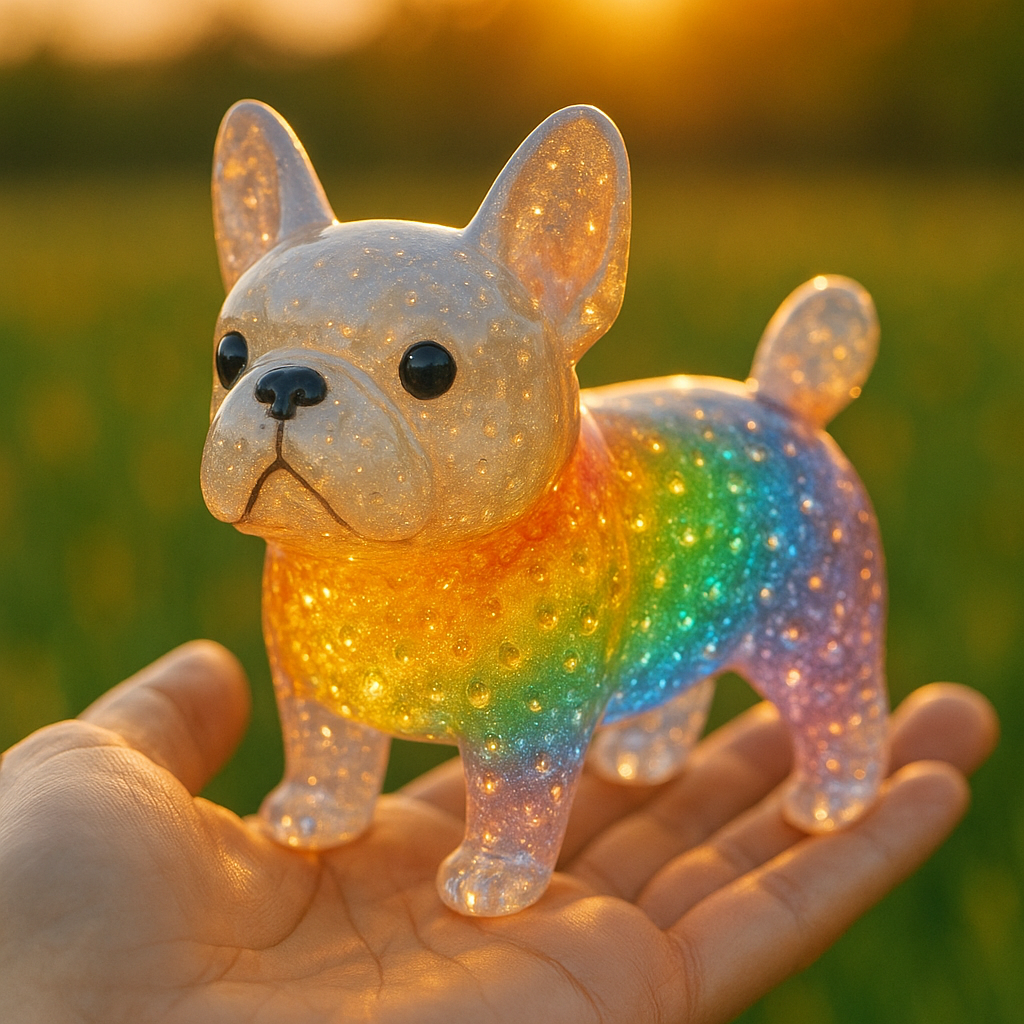 Rainbow PawPal Crystal Munchkin Decorations