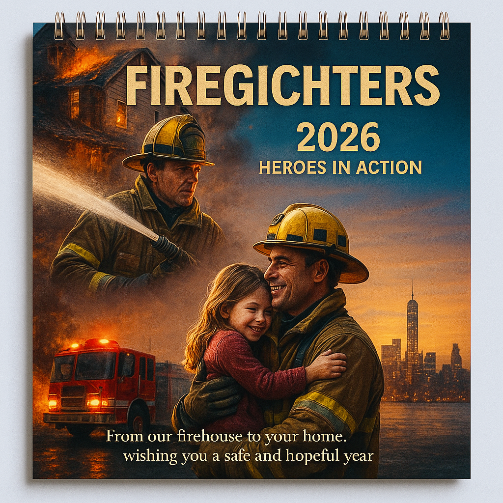 Firefighters 2026 Calendar: A Year of Gentle Guardianship